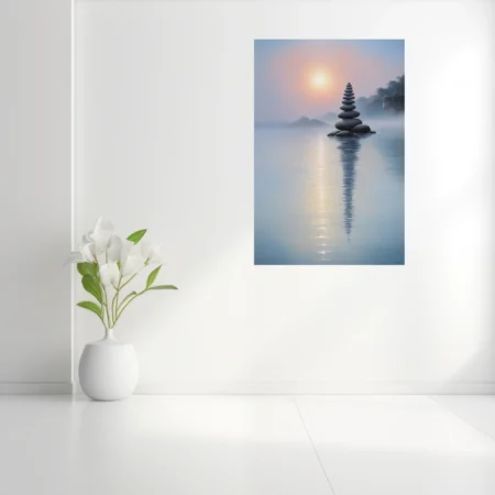 Zen Art #027 - Wall Art Canvas or Poster Print